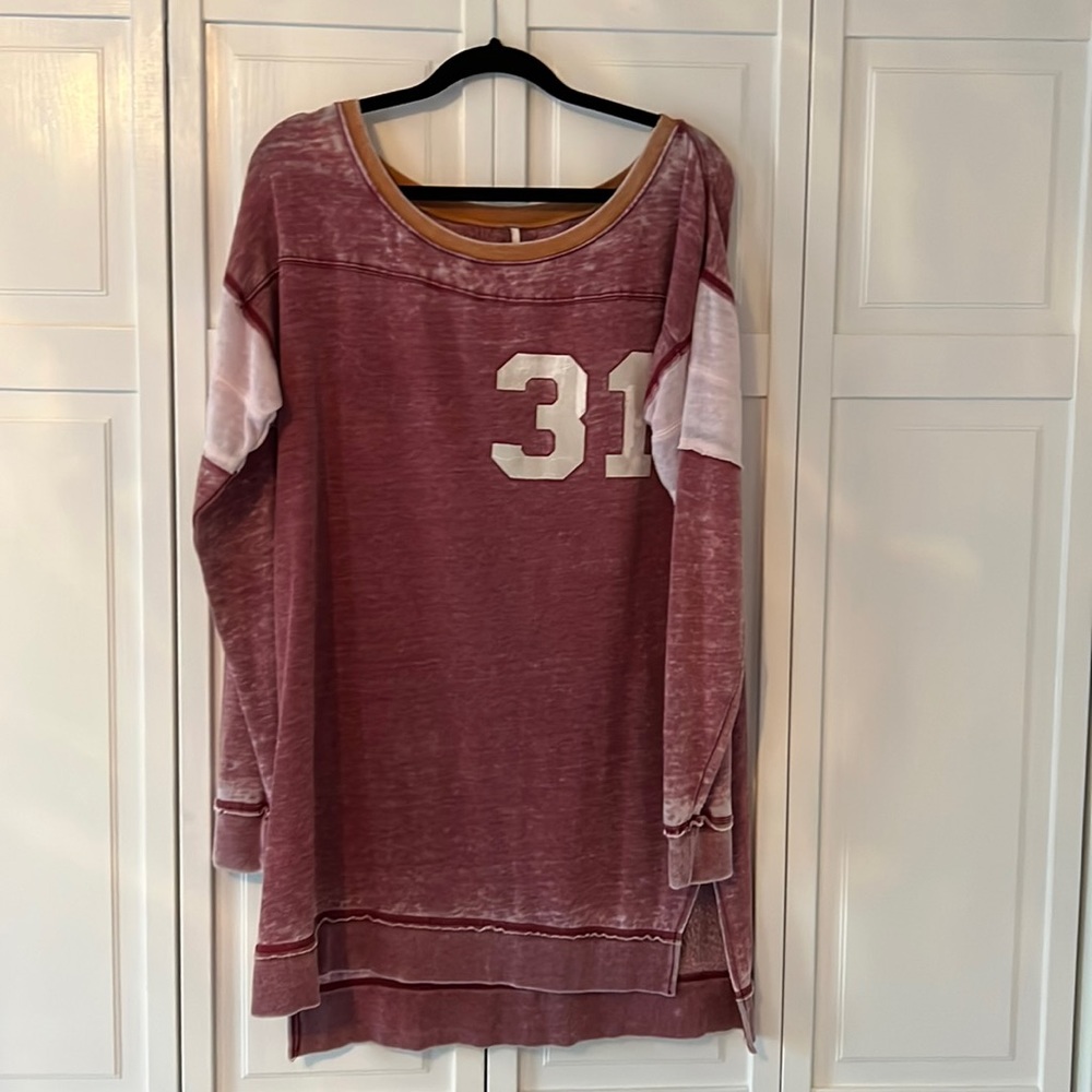 Free People Vintage Jersey Inspired Dress